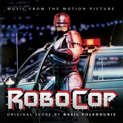 Basil Poledouris - Robocop - OST (2022 Reissue, Milan Records, Édition Limitée, Translucent Clear With Black & White Splatter, 2 LP)