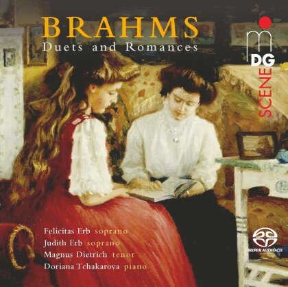 Felicitas Erb, Judith Erb, Magnus Dietrich, Doriana Tchakarova & Johannes Brahms (1833-1897) - Duets And Romances (Hybrid SACD)