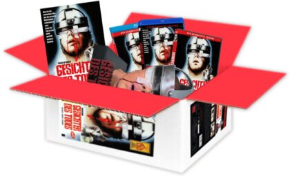 Gesichter des Todes (1978) (Büste, Cover B, Limited Collector's Edition, Mediabook, Uncut, 2 Blu-rays + 3 DVDs)