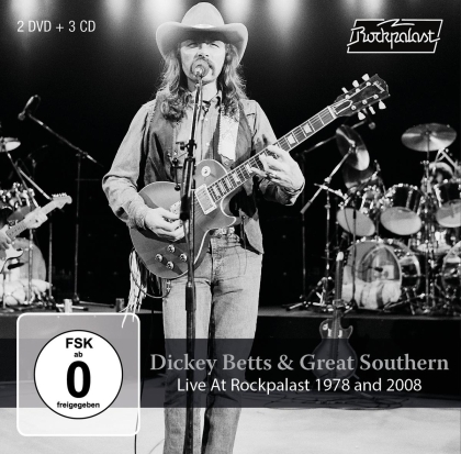 Dickey Betts (Allman Brothers) & Great Southern - Live At Rockpalast 1978 and 2008 (3 CDs + 2 DVDs)