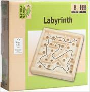 Holz Labyrinth - 12x12cm