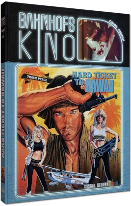 Hard Ticket to Hawaii (1987) (Cover A, Bahnhofskino, Limited Edition, Mediabook, Blu-ray + DVD + CD)