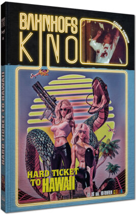 Hard Ticket to Hawaii (1987) (Cover B, Bahnhofskino, Limited Edition, Mediabook, Blu-ray + DVD + CD)
