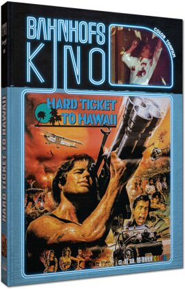 Hard Ticket to Hawaii (1987) (Cover C, Bahnhofskino, Edizione Limitata, Mediabook, Blu-ray + DVD + CD)