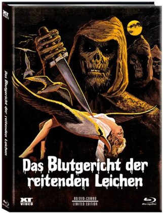 Das Blutgericht der reitenden Leichen (1975) (Cover B, Limited Edition, Mediabook, Blu-ray + DVD)