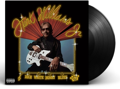 Hank Williams Jr. - Rich White Honky Blues (LP)
