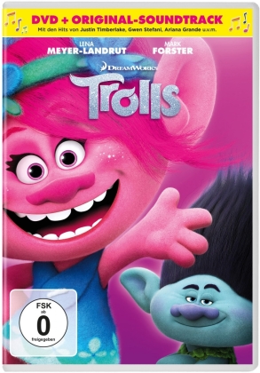 Trolls (2016) (Soundtrack Edition, Special Edition, 2 DVDs)