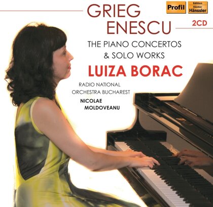 Radio National Orchestra Bucharest, George Enescu (1881-1955), Nicolae Moldaveanu & Luiza Borac - Piano Concert (2 CDs)