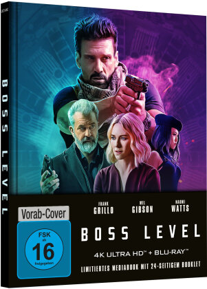 Boss Level (2021) (Édition Limitée, Mediabook, 4K Ultra HD + Blu-ray)