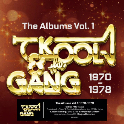 Kool & The Gang - Albums Vol. 1 (1970-1978) (Boxset, Edsel, 13 CD)