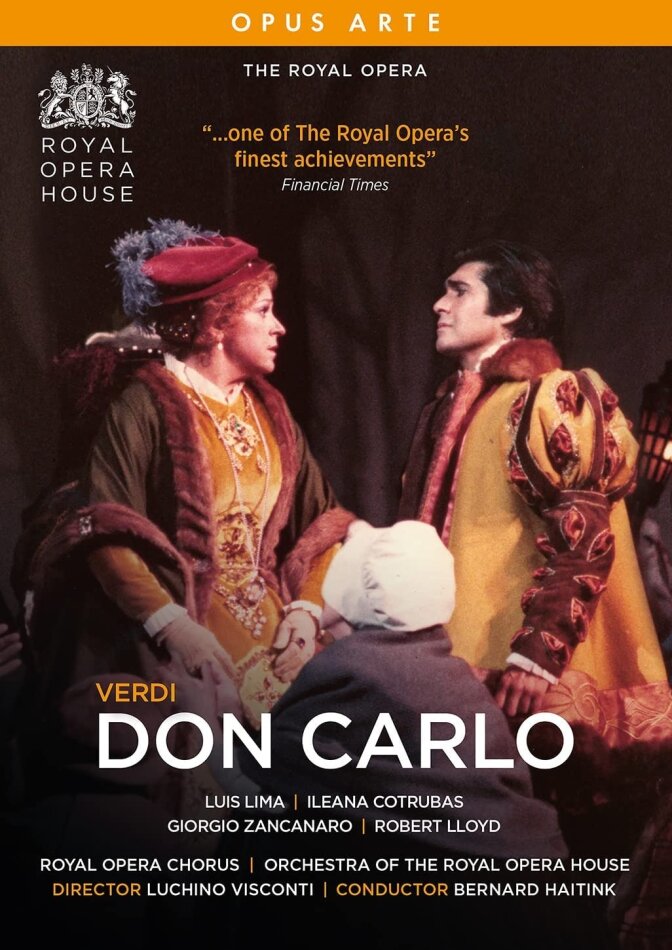 Royal Opera Chorus & Orchestra of the Royal Opera House - Verdi - Don Carlo (Opus Arte)