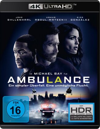 Ambulance (2022) (4K Ultra HD + Blu-ray)