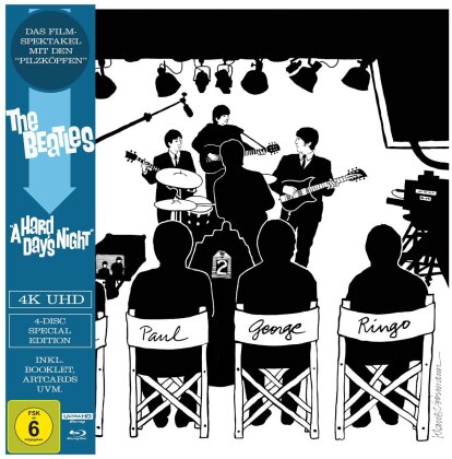 The Beatles - A Hard Day's Night (Edizione Speciale, 4K Ultra HD + Blu-ray + 2 DVD)