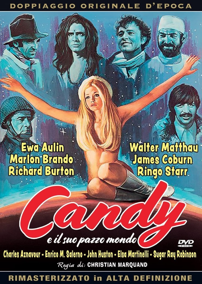 Candy e il suo pazzo mondo (1968) (HD-Remastered, Doppiaggio Originale D'epoca, Riedizione)