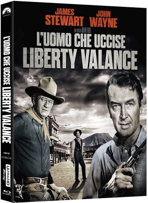 L'uomo che uccise Liberty Valance (1962) (Edizione 60° Anniversario, 4K Ultra HD + 2 Blu-ray)