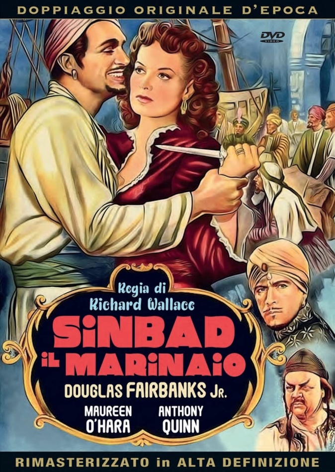 Sinbad il marinaio (1947) (Doppiaggio Originale D'epoca, HD-Remastered, Riedizione)