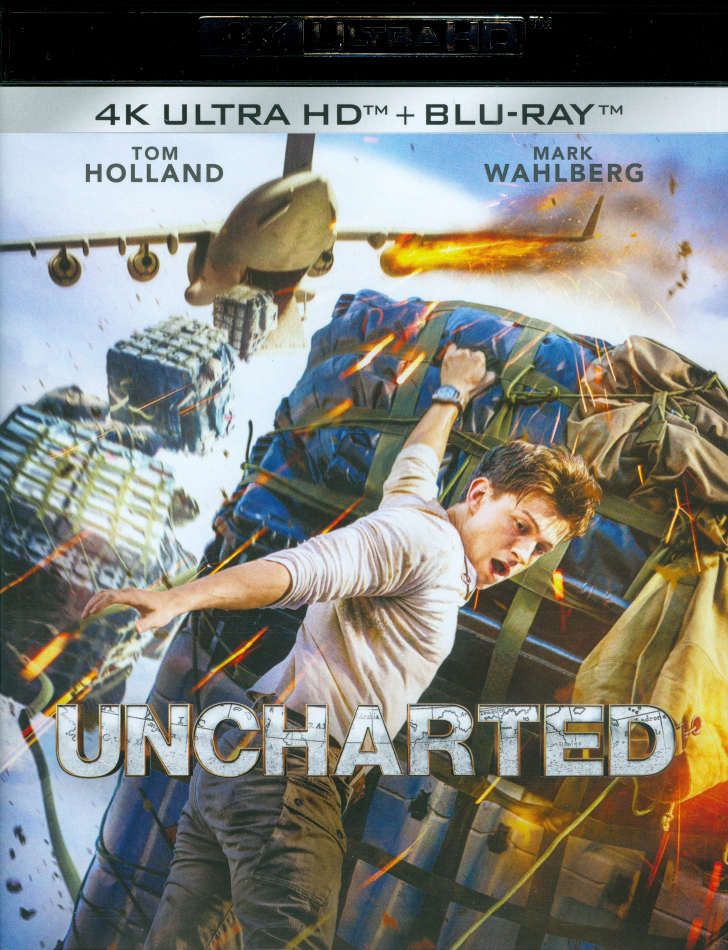 Uncharted (2022) (Edizione con Segnalibro, 4K Ultra HD + Blu-ray)