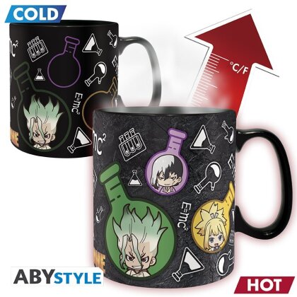 Mug - Thermo Réactif - Groupe formules - Dr. Stone - 460 ml