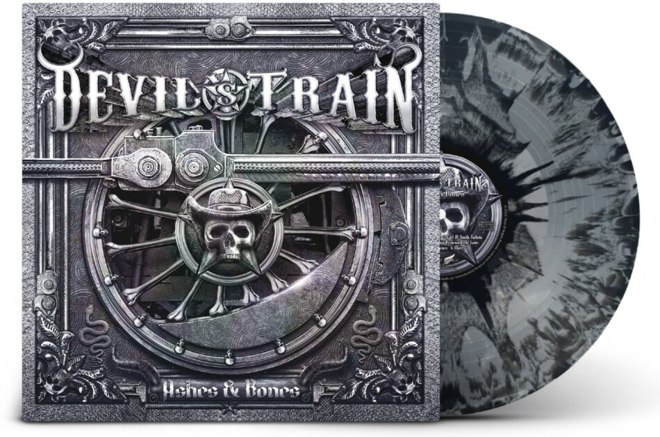 Devil's Train - Ashes & Bones (Limited Edition, Grey/Black Marbled Vinyl, LP)