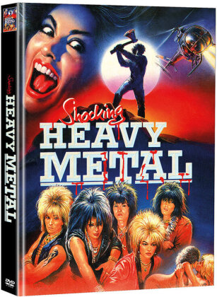 Shocking Heavy Metal (1985) (Cover A, Super Spooky Stories, Limited Edition, Mediabook, 2 DVDs)