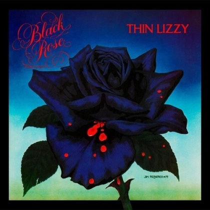 Thin Lizzy - Black Rose - A Rock Legend (2022 Reissue, Friday Music, Gatefold, Red Clear Vinyl, LP)