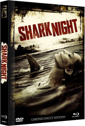 Shark Night (2011) (Cover C, Limited Edition, Mediabook, Uncut, Blu-ray + DVD)