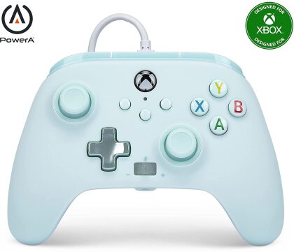 XBOX Controller Enhanced wired Cotton Candy blue