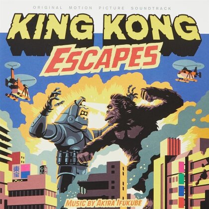 Akira Ifukube - King Kong Escapes - OST (Green Vinyl, LP)