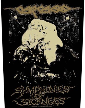 Carcass Back Patch - Symphonies Of Sickness