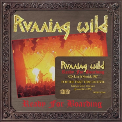 Running Wild - Ready For Boarding (2022 Reissue, CD + DVD)