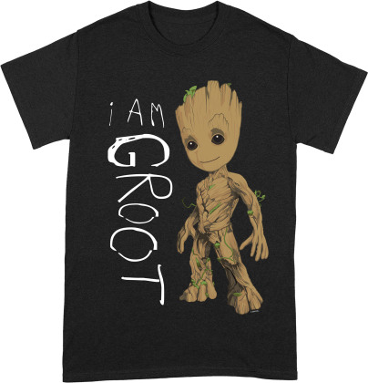 Guardians Of The Galaxy Vol.2 I Am Groot Scribbles - Taille S