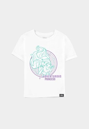 Disney Fearless Princess (Kids) - Ariel Girls Short Sleeved T-shirt