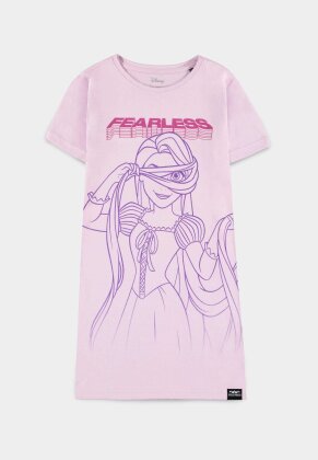 Disney Fearless Princess (Kids) - Rapunzel Girls Short Sleeved T-shirt Dress