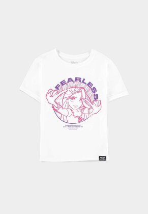 Disney Fearless Princess (Kids) - Rapunzel Girls Short Sleeved T-shirt