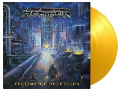 Heathen - Victims Of Deception (2022 Reissue, Music On Vinyl, Limited To 1500 Copies, Gatefold, Translucent Yellow Vinyl, 2 LPs)