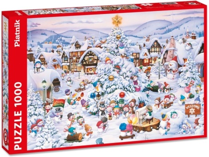Weihnachtschor - 1000 Teile Puzzle