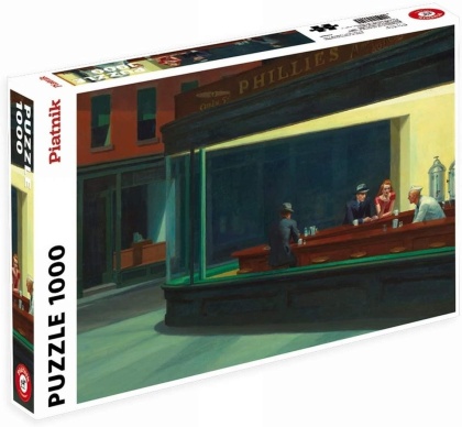 Hopper: Nachtschwärmer - 1000 Teile Puzzle