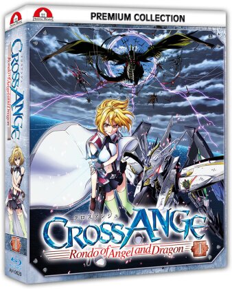 Cross Ange - Rondo of Angel and Dragon - Premium Box 1 (Edition complète, 2 Blu-ray)