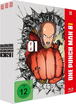 One Punch Man - Staffel 1 (Edizione completa, Bundle, 3 Blu-ray)
