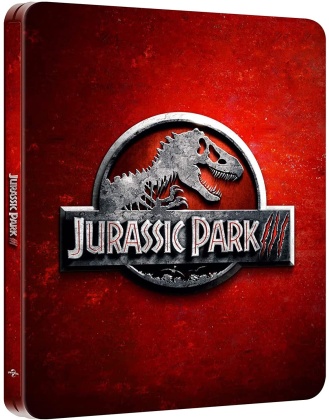 Jurassic Park 3 (2001) (Steelbook, 4K Ultra HD + Blu-ray)