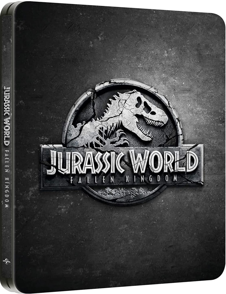 Jurassic World 2 - Il regno distrutto (2018) (Steelbook, 4K Ultra HD + Blu-ray)