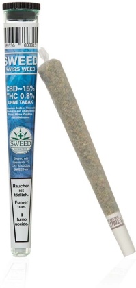 Sweed Pre-Rolled (Box 20 Stk.) - Indoor (CBD: ~20%, THC: <0.9%)