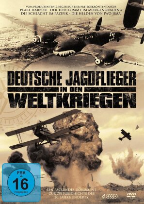 Deutsche Jagdflieger in den Weltkriegen (4 DVDs)