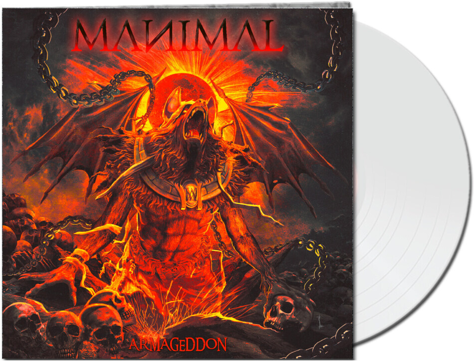 Manimal - Armageddon Gatefold, Limited Edition, White Vinyl, LP