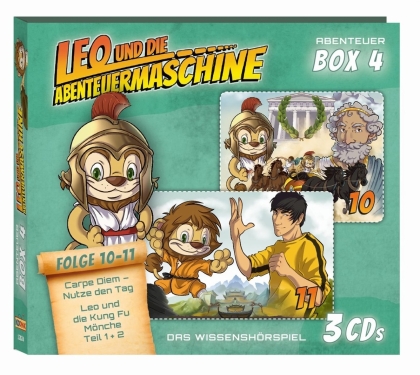 Leo und die Abenteuermaschine - 3er CD-Box:Folge 10-11 (3 CDs)