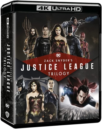 Zack Snyder's Justice League Trilogy Vanilla (4 4K Ultra HDs + 4 Blu-rays)