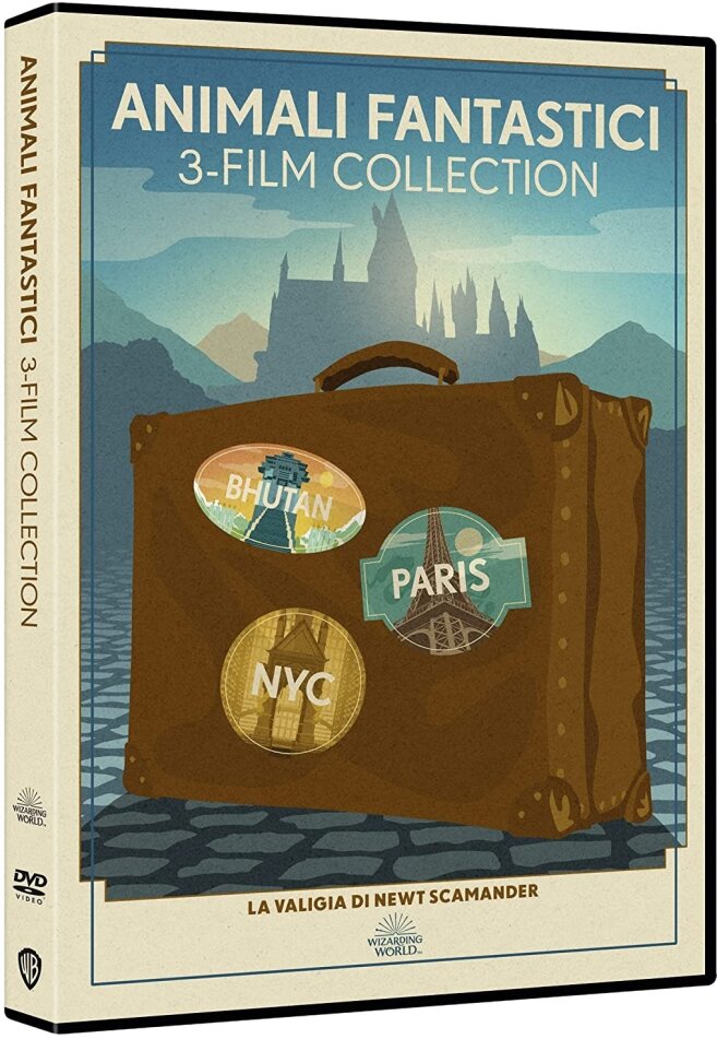 Animali Fantastici 1-3 - 3-Film Collection (Travel Art, 3 DVD)