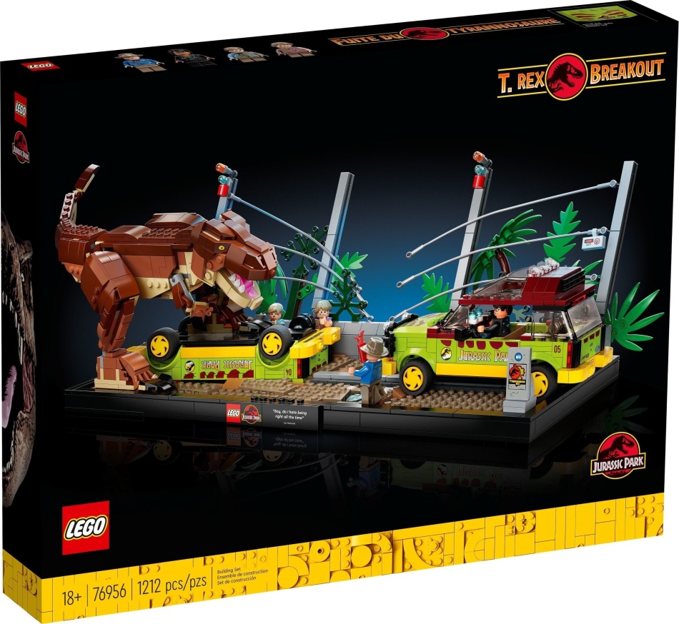 Lego Jurassic Park - T-Rex Breakout (76956)