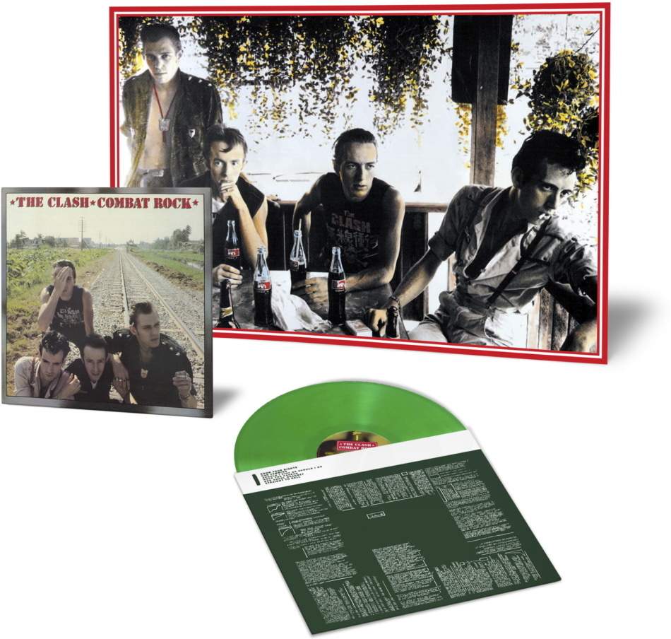 The Clash - Combat Rock (2022 Reissue, Limited Edition, Green Vinyl, LP)