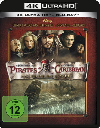 Pirates of the Caribbean 3 - Am Ende der Welt (2007) (4K Ultra HD + Blu-ray)